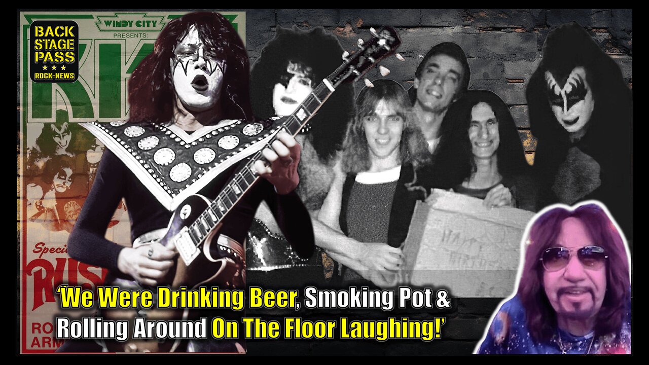 🚀 ACE FREHLEY's Tales of Excess! From Wild Nights Touring with RUSH to Crazy Japanese Groupies
