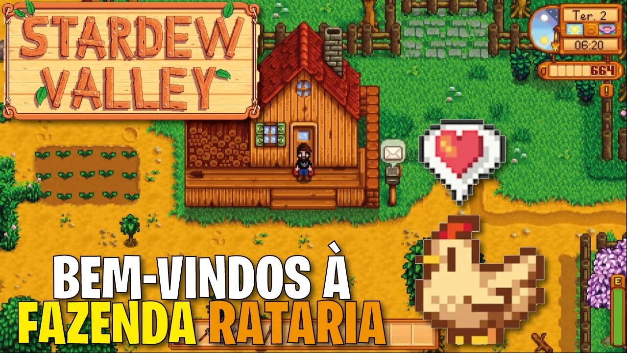 GANHEI UMA FAZENDA DO MEU AVÔ! #STARDEWVALLEY