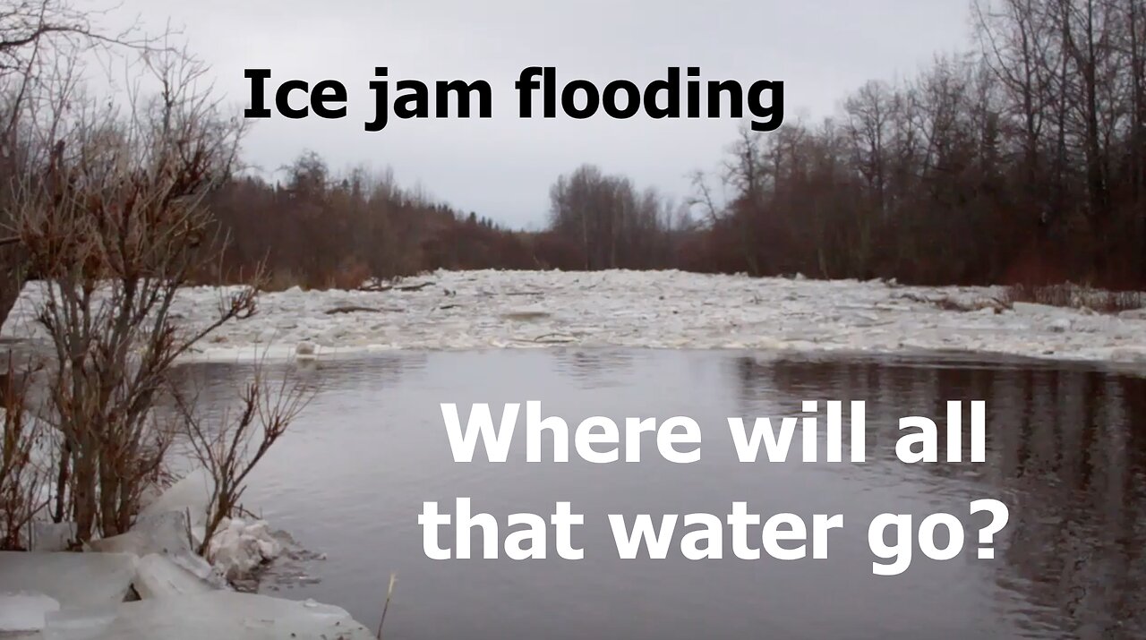 Ice Jam Flooding During Early Winter Warm Up