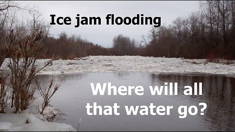 Ice Jam Flooding During Early Winter Warm Up