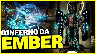 O PODER DAS CHAMAS DO INFERNO EMBER PRIME [STEEL PATH BUILD 2022][Warframe]