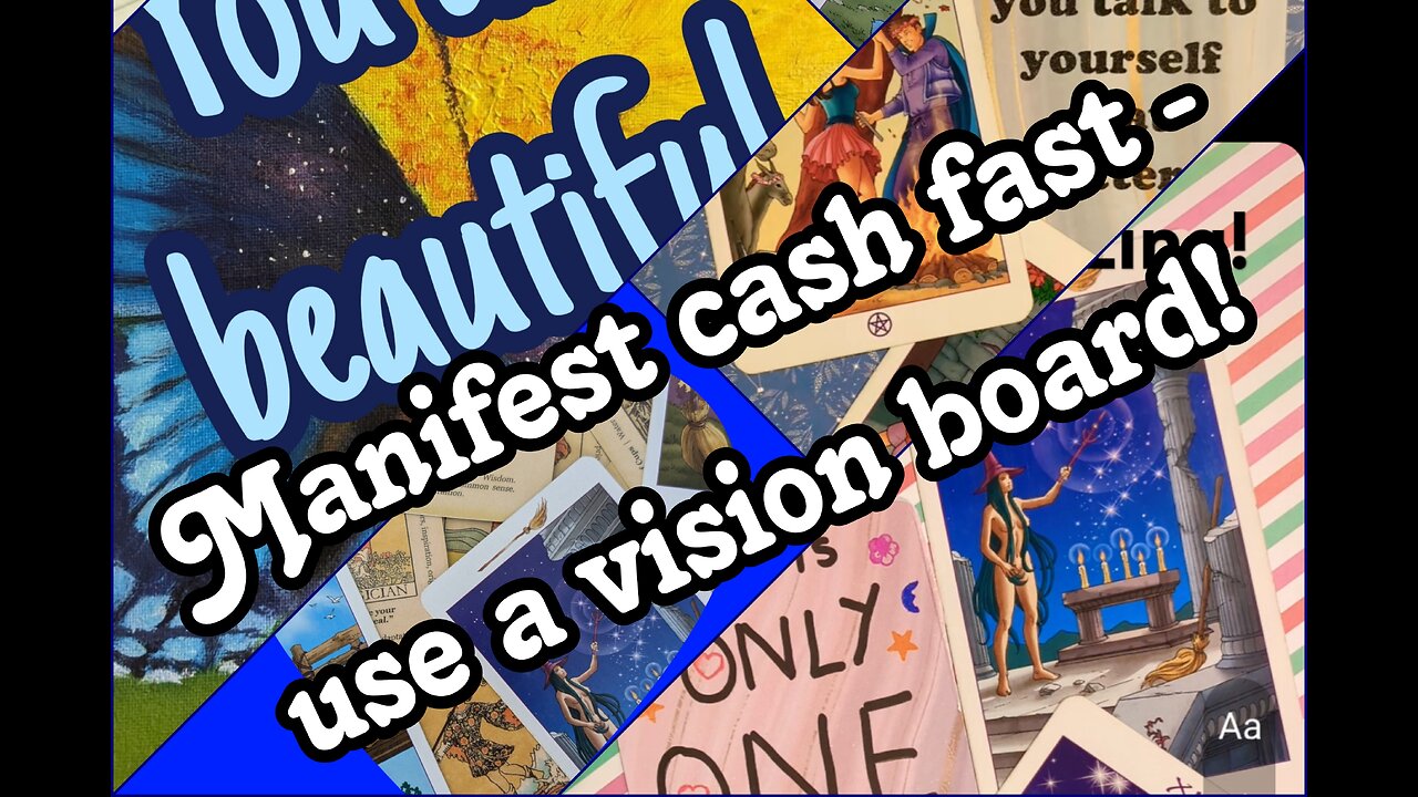 Butterfly Insightful Daily Tarot - vision board and cash manifesting #tarotreading #christmas