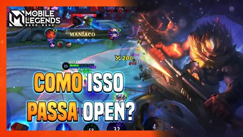 OLHA ESSE BONECO KKKKKKKKK COMO ISSO N É META BAN | Mobile Legends