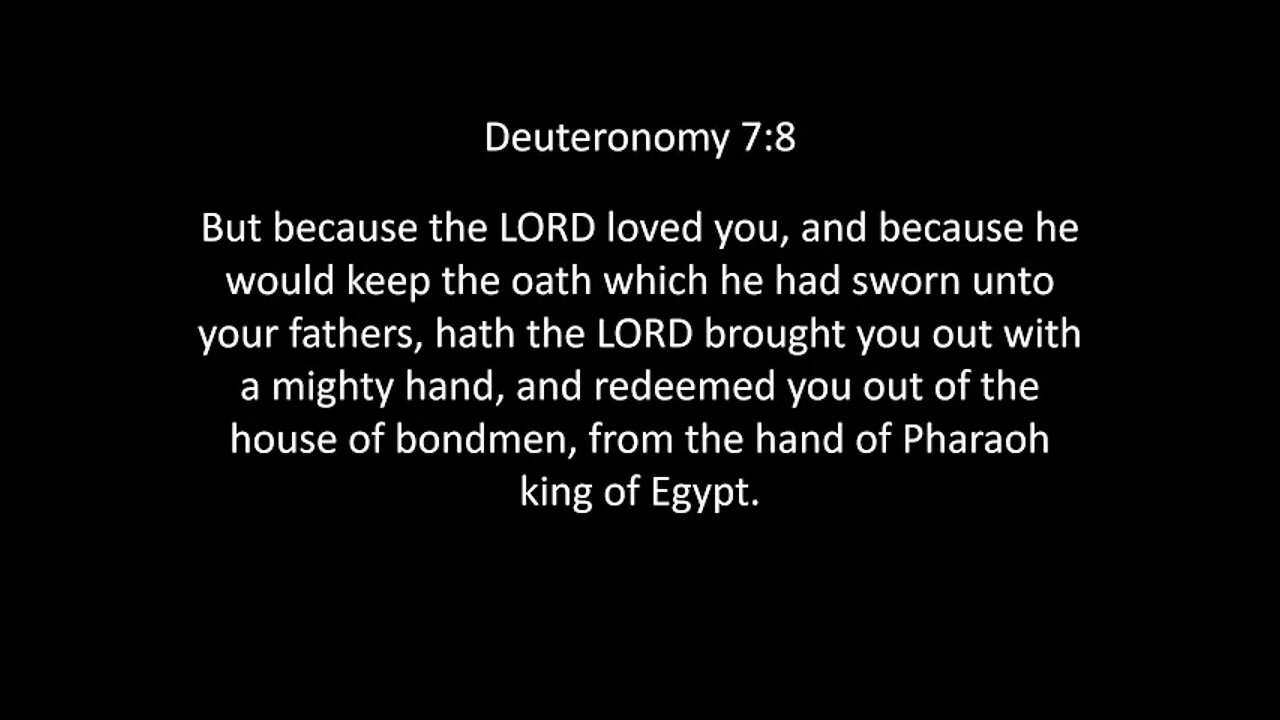 Deuteronomy Chapter 7