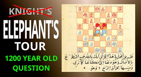 An easy 9th century chess puzzle! Can you solve it?