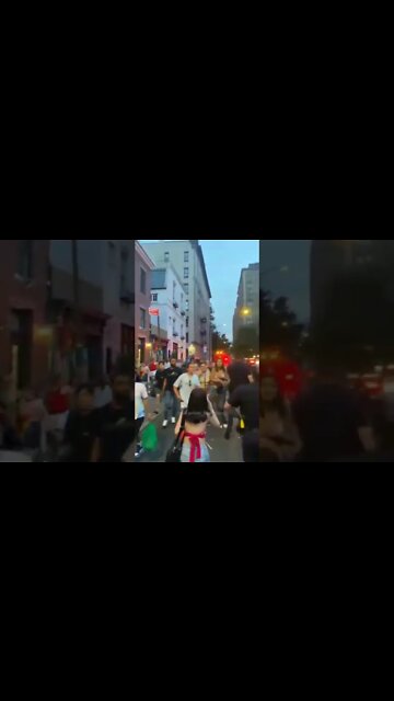 Stampede at #WashingtonSquarePark. #nyc #shorts #roevswade