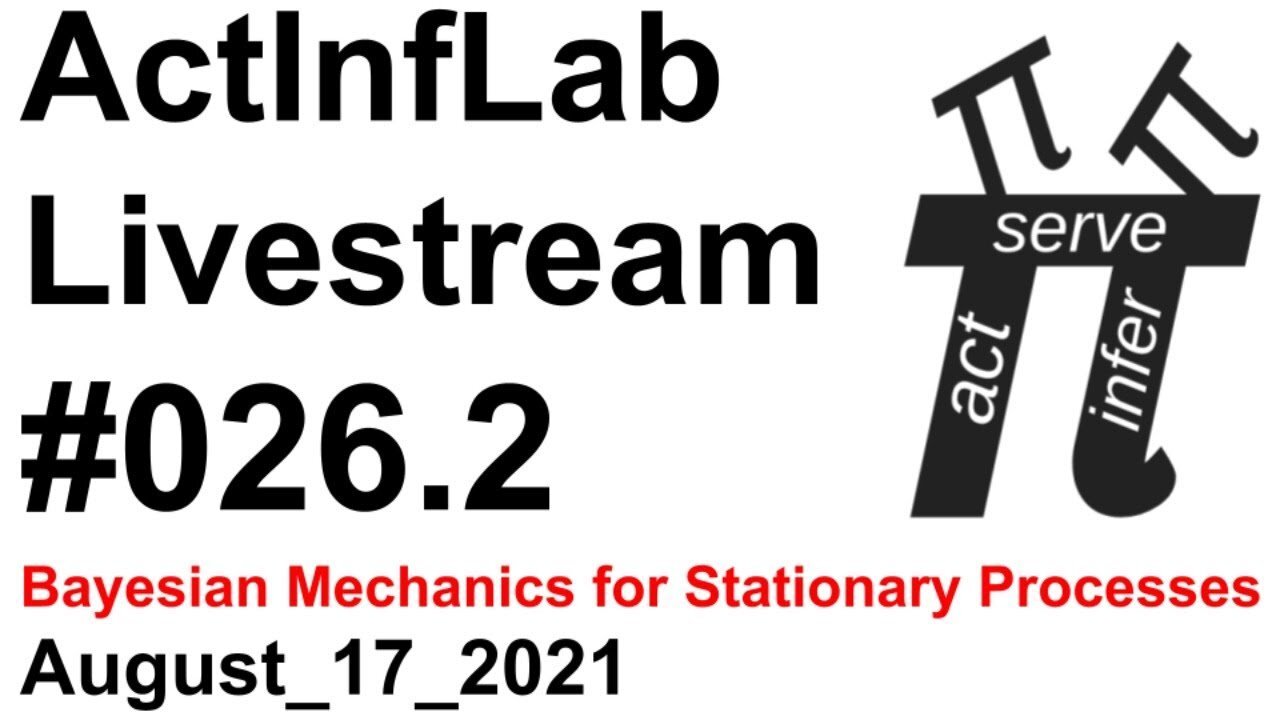 ActInf Livestream #026.2 ~ “Bayesian Mechanics for Stationary Processes”