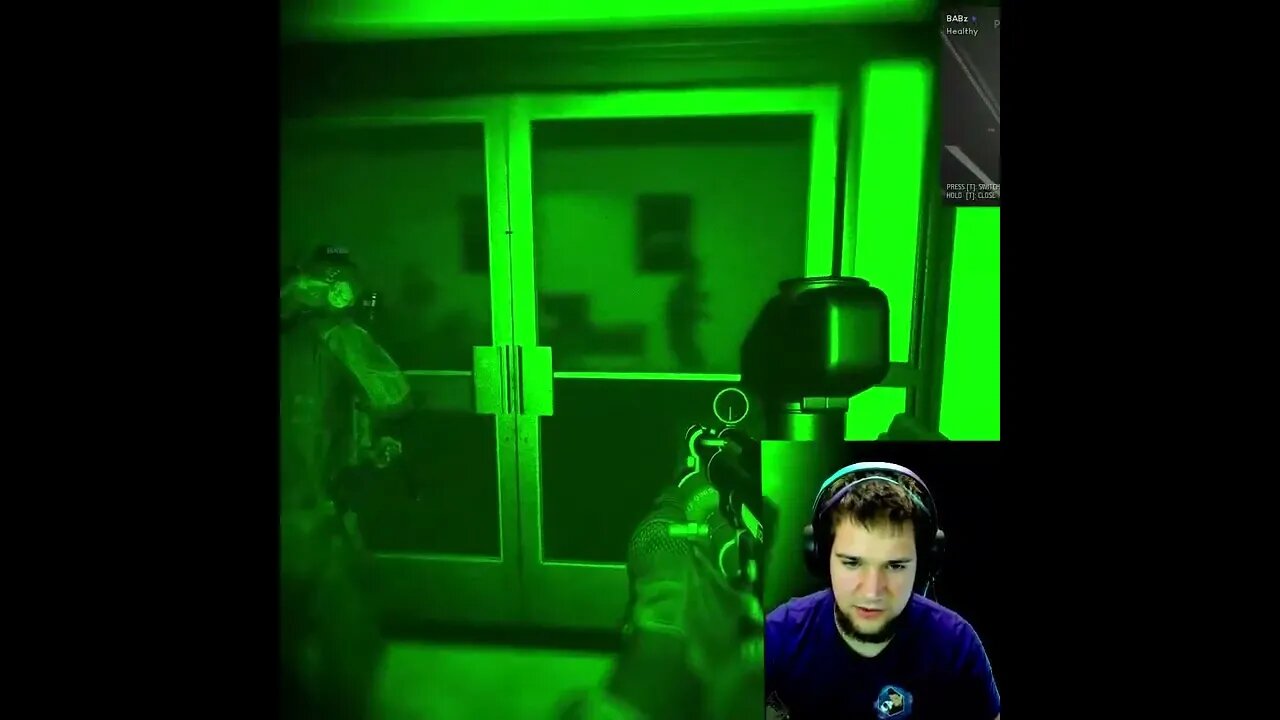 Night Vision allows you to see through doors?! Ready or Not!