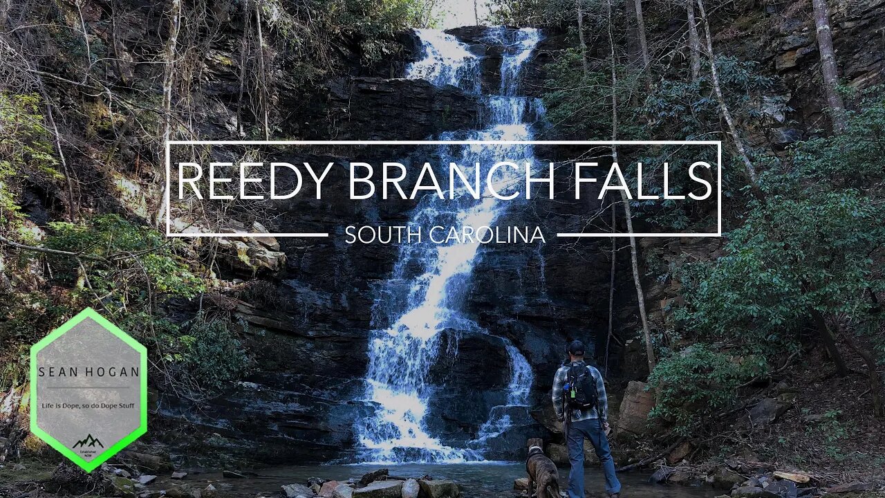 Reedy Branch Falls, SC -- 4K DJI Drone