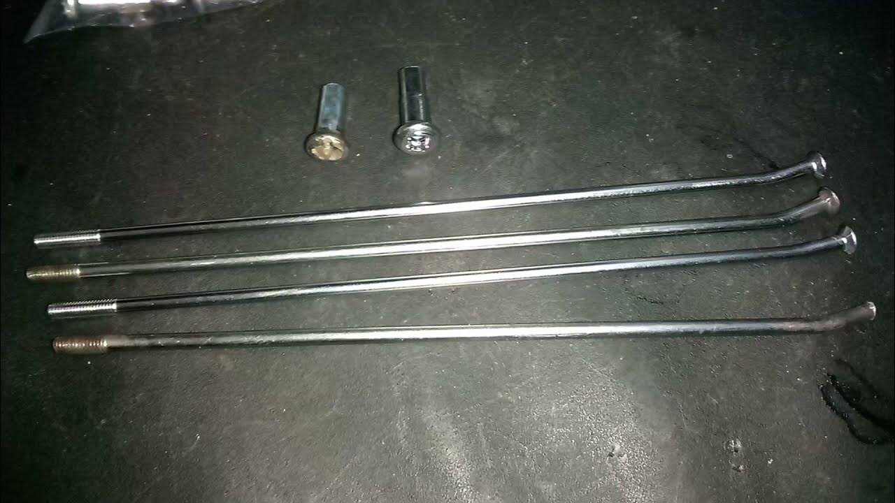 Magician 250 rear spokes PART 1 arrived