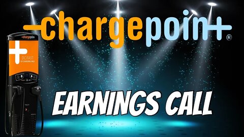 Chargepoint Earnings Call Chpt Stock