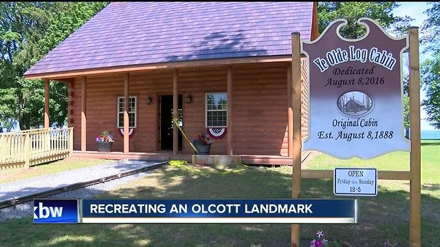 Recreating a famous Olcott landmark