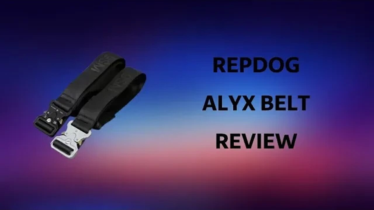 Repdog Alyx Belt Review