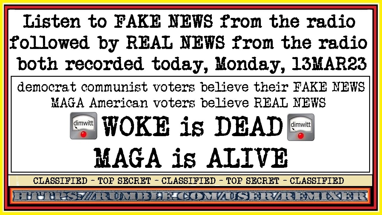 Alexa, tell me the news today 13MAR23