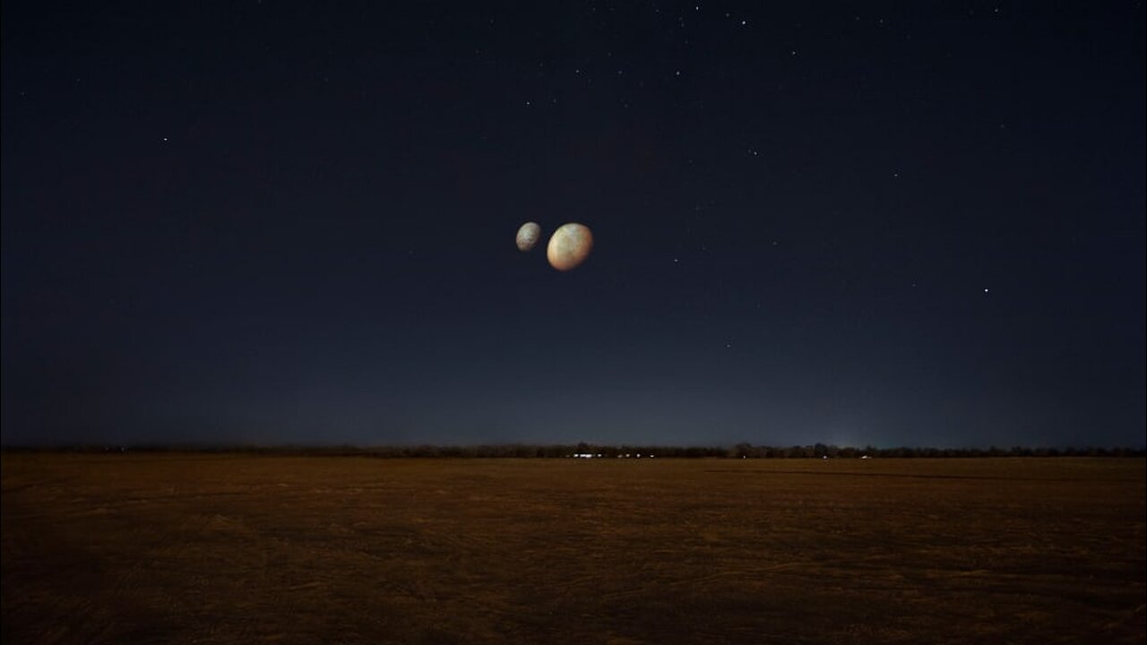 A strange phenomenon in the sky in Dubai on February 8, 2021!