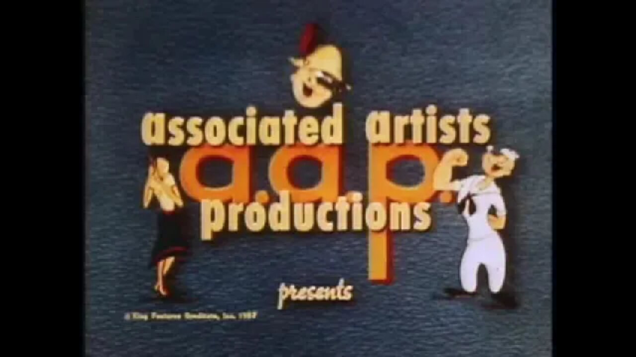 classic episode of Popeye the sailor man cartoon