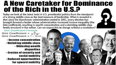 A New Caretaker for the Rule of the Rich in the U.S.?
