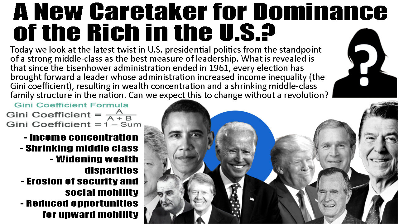 A New Caretaker for the Rule of the Rich in the U.S.?