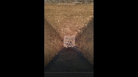 TOP OF THE PYRAMID YOU CAN SEE IT WAS PART OF A GIANT HIS FOOT AND FOLLOW "MUDFOSSIL UNIVERSITY" AND