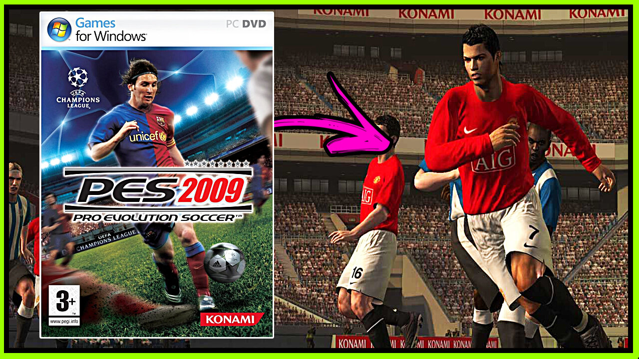 PES 2009 PARA PC FRACO - COMO BAIXAR E INSTALAR