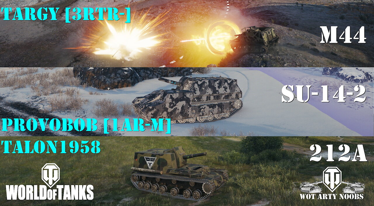 212a, SU-14-2 & M44 - talon1958, ProvoBob [1AR-M] & targy [3RTR-]