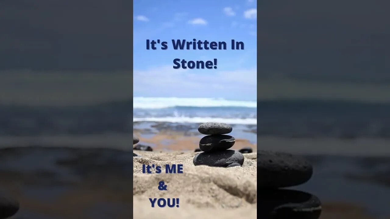 Our Love's Written In Stone!