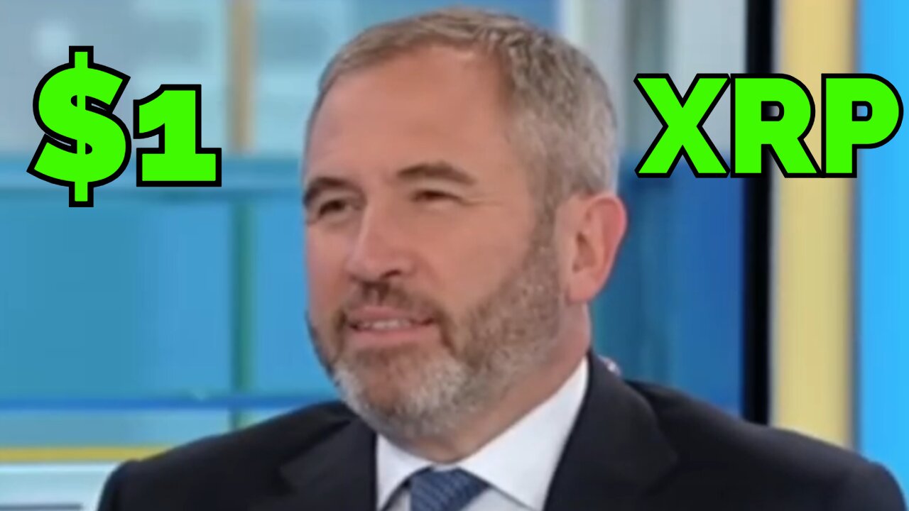 Brad Garlinghouse "this will MOON XRP"...