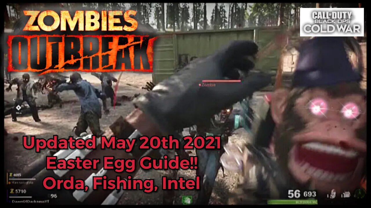 Call Of Duty Cold War OUTBREAK / UPDATED May 20th 2021 / New Easter Egg Guide!