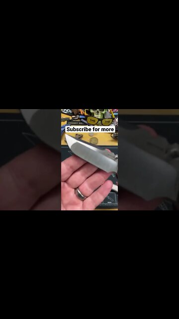 Knife grinds, what is a compound grind #Shorts #Knives #KnifeLife #Knife