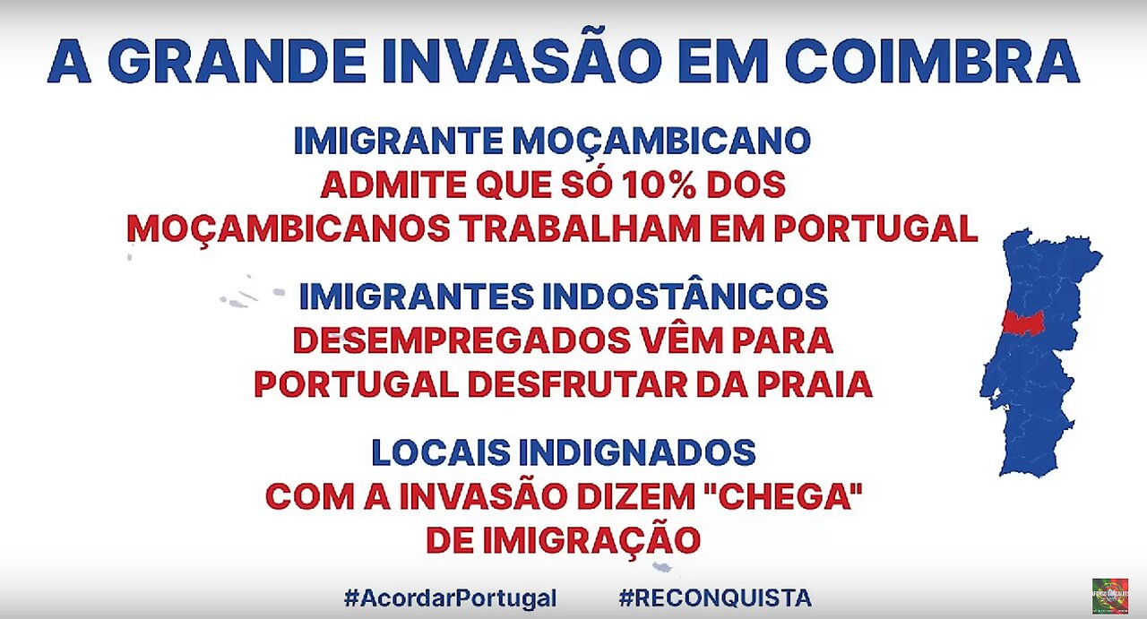 🎬⛔A GRANDE INVASÃO - COIMBRA (IMIGRAÇÃO EPISÓDIO 4) (EXCERTO)⛔🎬