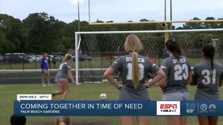 Dwyer soccer sticking together