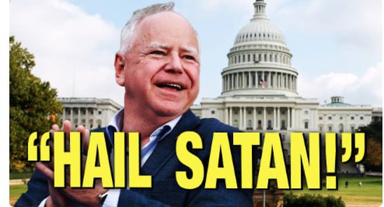 Tim Walz Is PROUD To Defend Satan In Minnesota