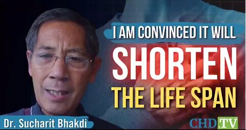 💉☠️💉 Dr. Bhakdi warns of irreparable damage after injection: "I am convinced it will shorten life
