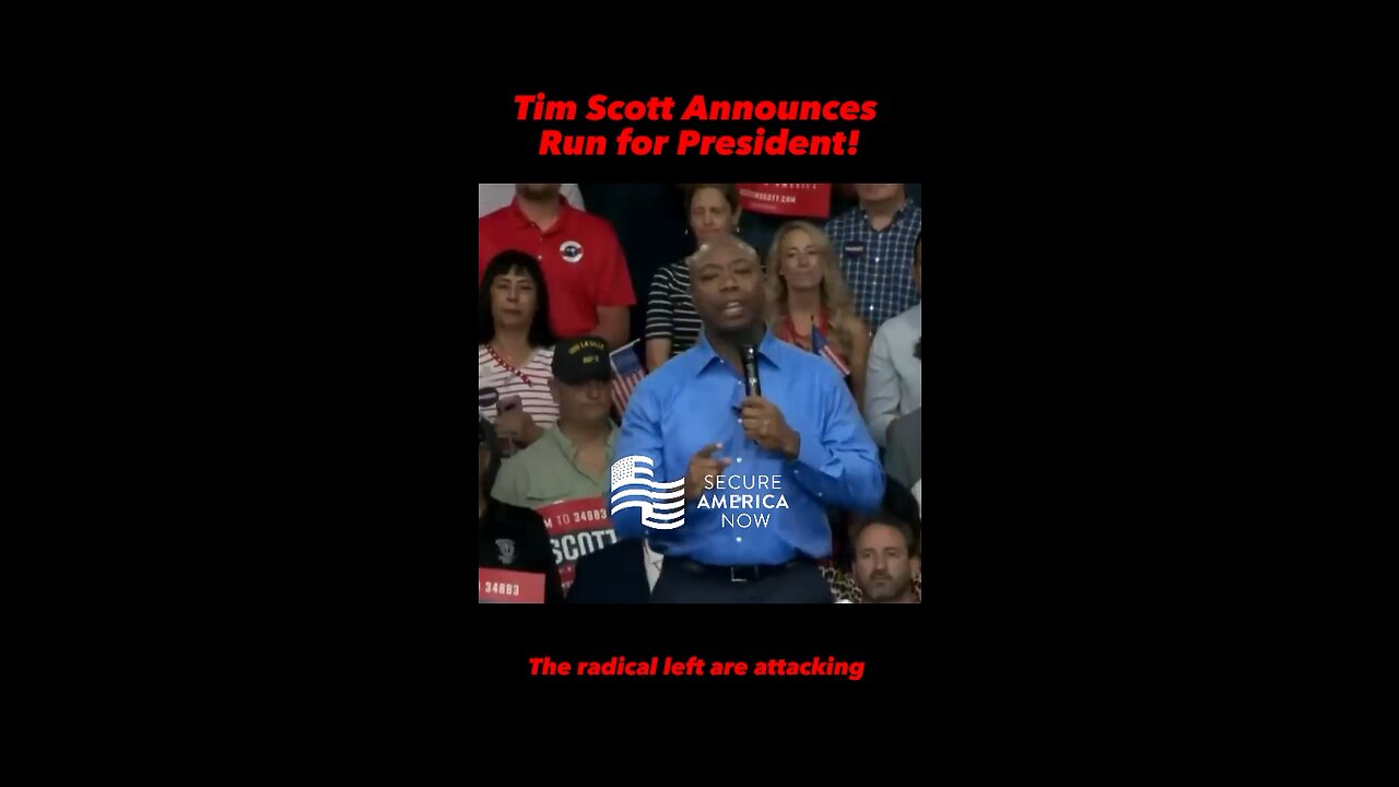 Tim Scott Announces 2024 Run