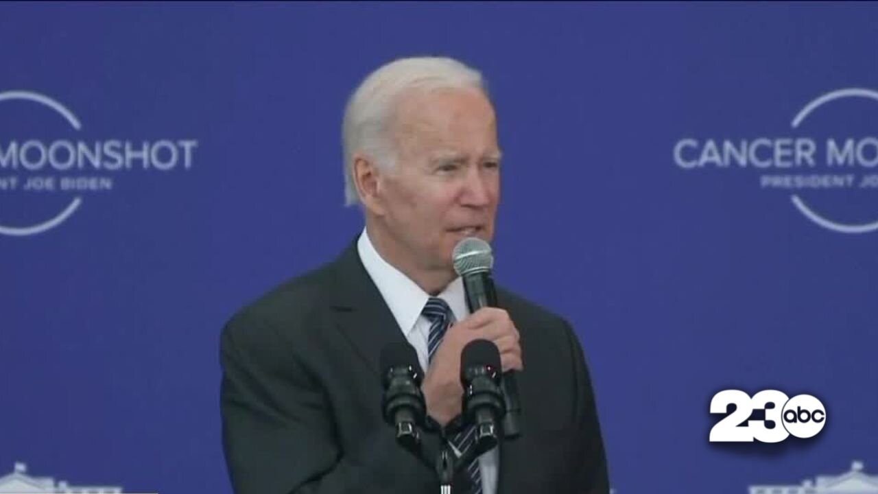 Biden on impact of cancer "moon-shot"