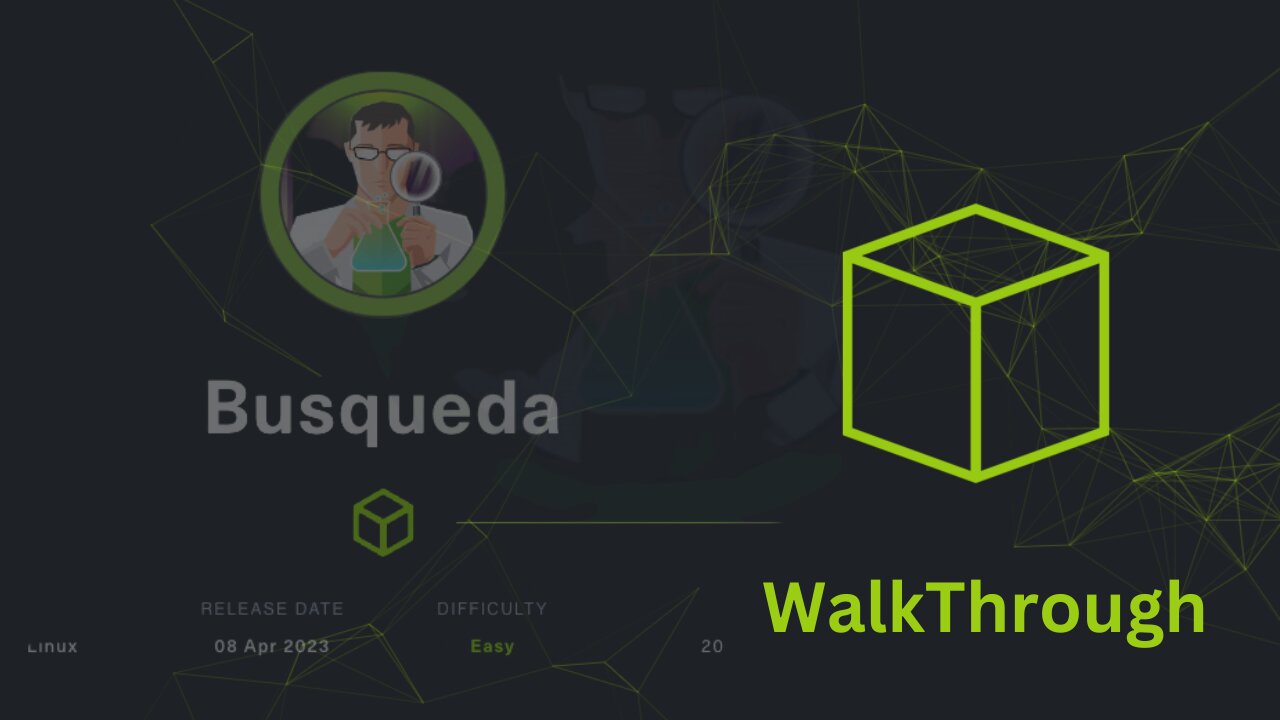 HackTheBox - Busqueda (Walkthrough)