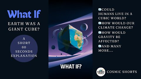 What If Earth Was a Giant Cube?