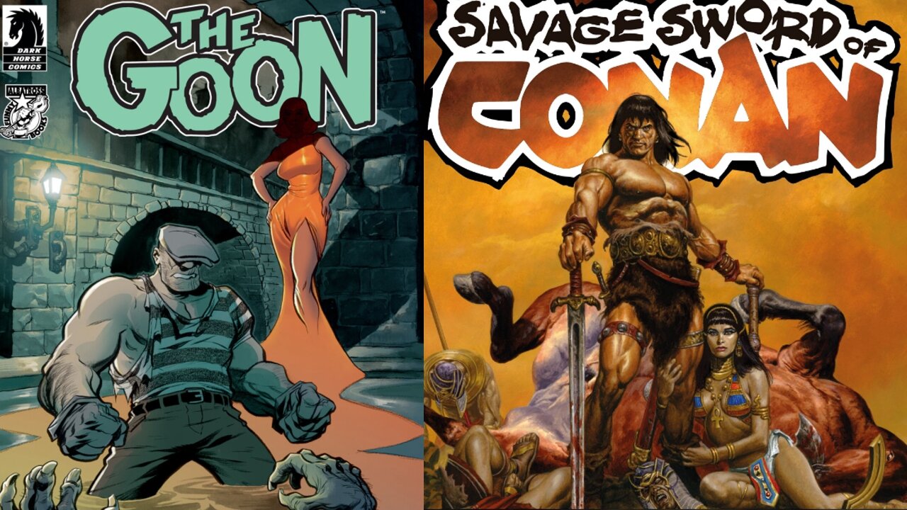 NEW Savage Sword of Conan Illustrated Magazine 2024 plus THE GOON