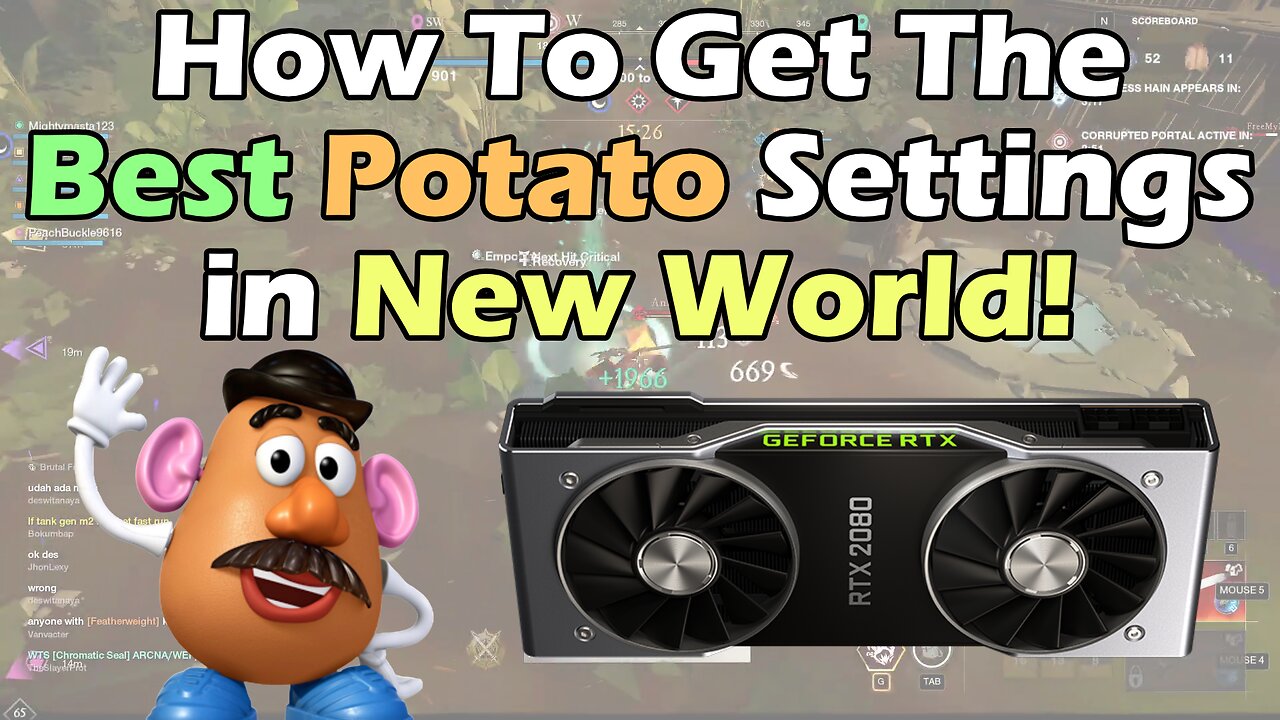 How to get the Best Potato Settings in New World!