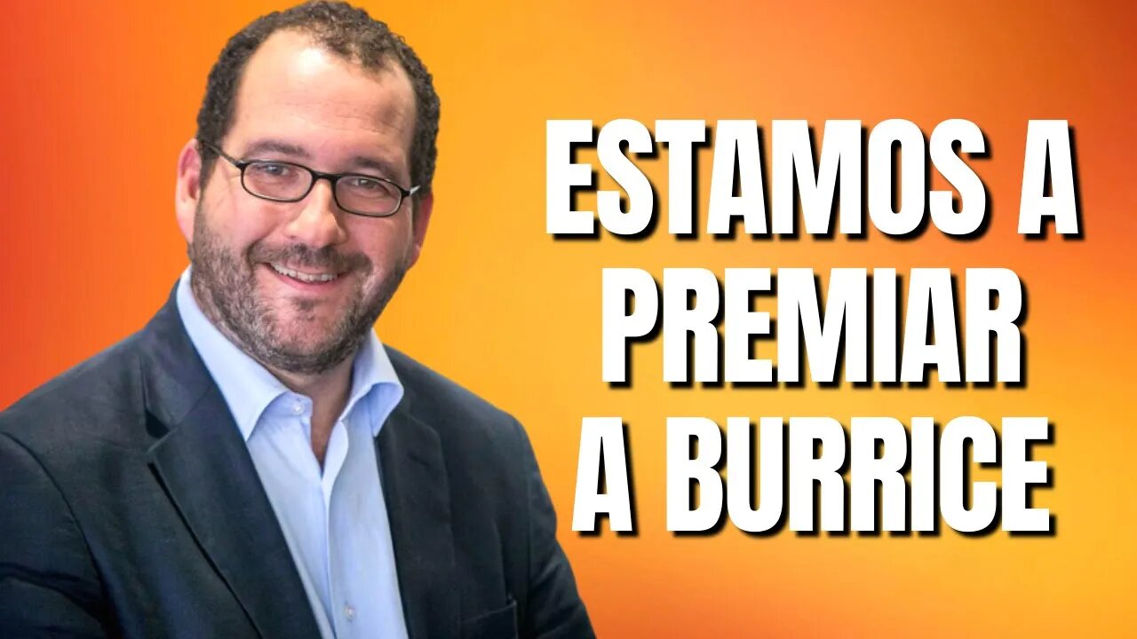 ESTAMOS A PREMIAR A BURRICE