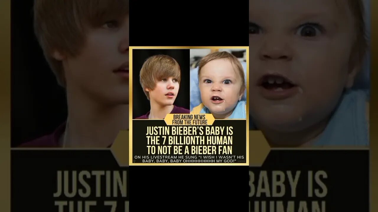 Justin Bieber's baby is not a bieber fan
