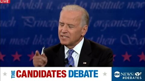 When Biden Closes His Eyes