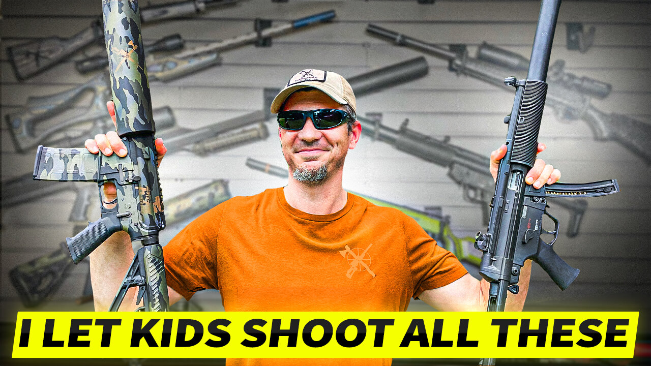 I let KIDS shoot all these GUNS! Even the 50BMG!!