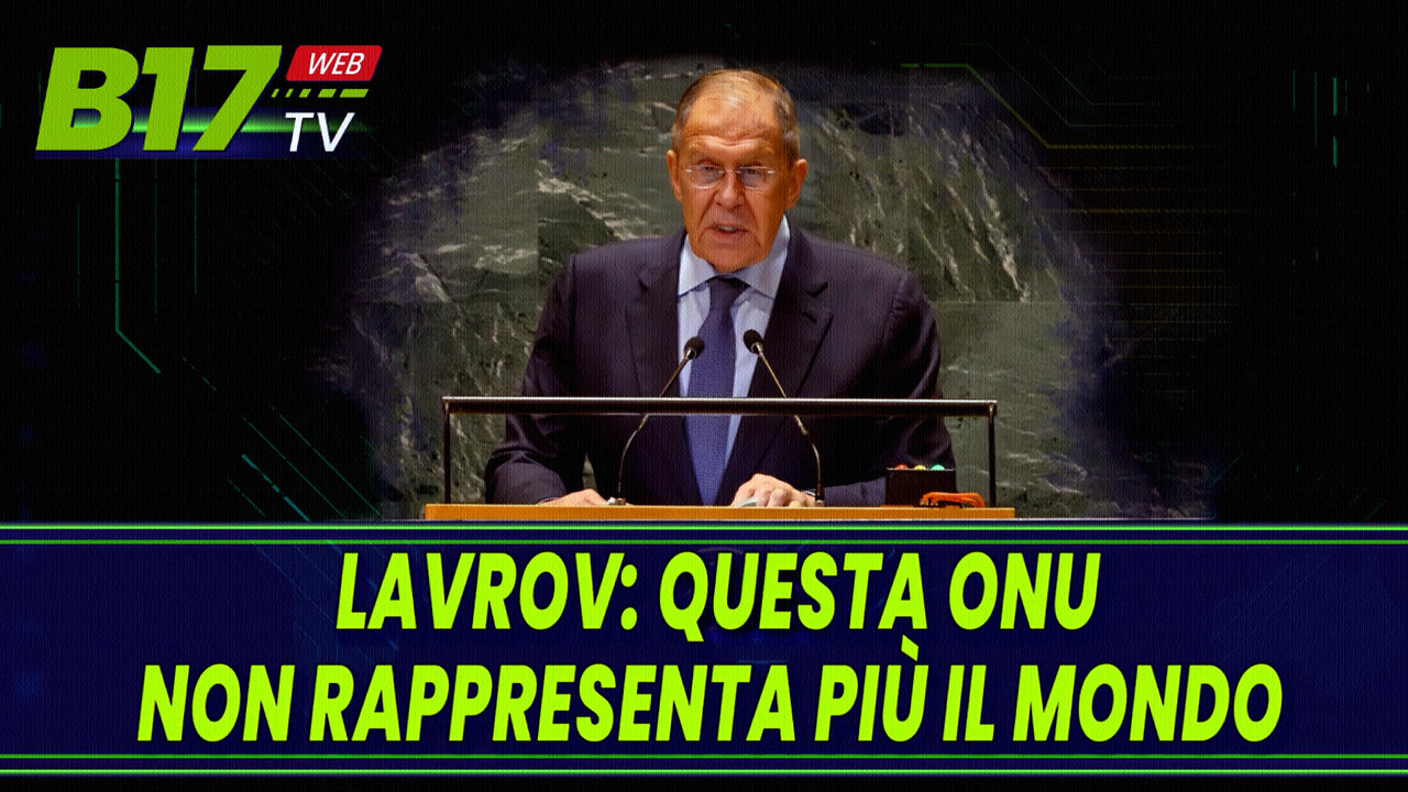 #LAVROV: “QUESTA ONU NON RAPPRESENTA PIÙ IL MONDO!!”😇💖🙏 =IL SUO INTERVENTO AL DIBATTITO GENERALE DELLE NAZIONI UNITE=