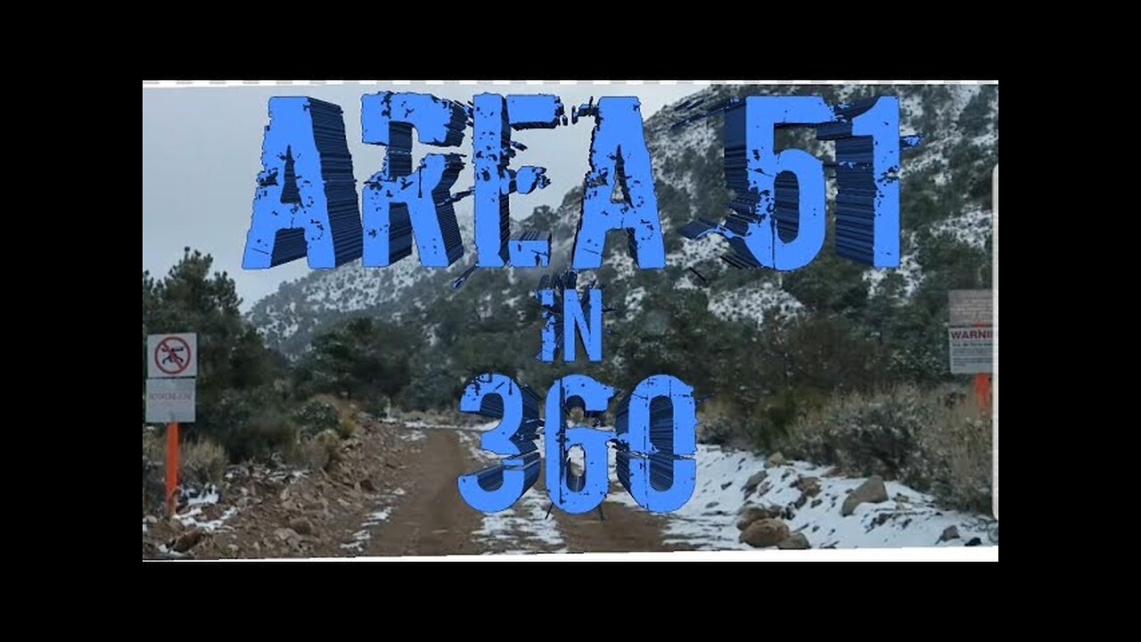 BACK ON BLACK TANK RD. (AREA 51)