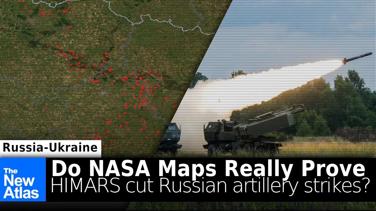 Do NASA Maps Really Prove HIMARS Reduced Russian Artillery Strikes? (No)