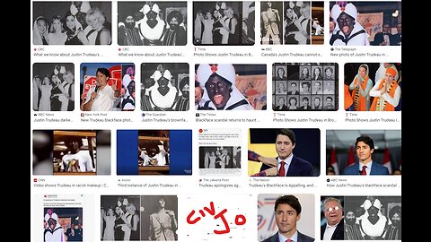 REVERSE SPEECH - TRUDEAU DOES MORE THAN BLACK FACE