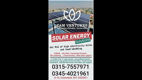 8kW 545 Watts Canadian Solar Panels and 12kW Hybrid Inverters with customised Structure