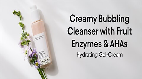 Alpyn Creamy Bubbling Cleanser with Fruit Enzymes & AHA's | Removes Makeup, Dirt & Grime, Refines the Look of Pores, Dissolves Excess Oil, Gently Exfoliates Dead Surface Cells | 4 oz / 118 ml