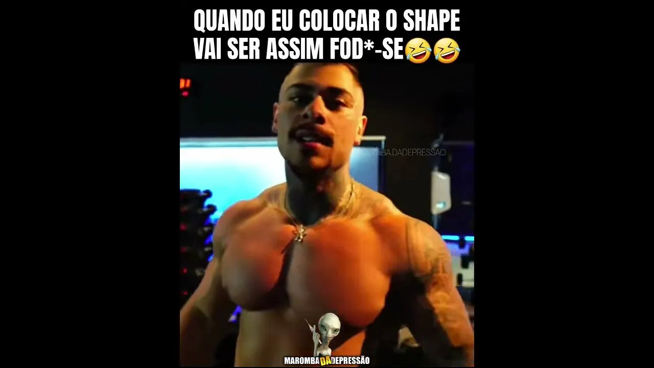 QUANDO EU COLOCAR O SHAPE VAI SER ASSIM FOD*-SE #Shorts